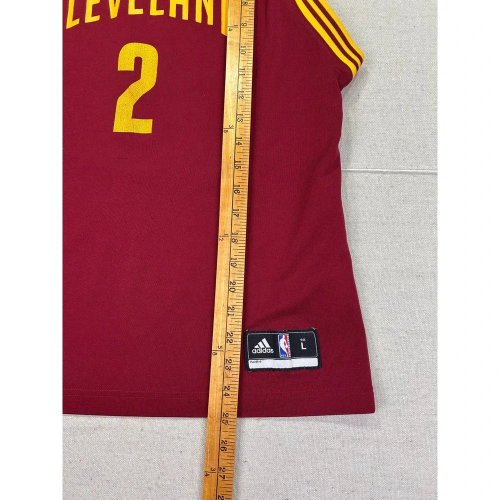 Adidas Cleveland Cavaliers Kyrie Irving 2 Jersey Maroon Gold‎ Kids Large NBA